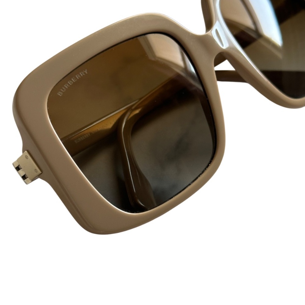 Burberry Beige Square Sunglasses